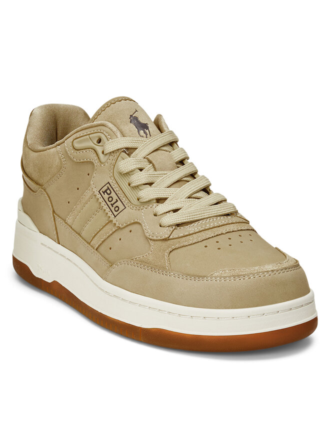 Polo Ralph Lauren Sneakersy Polo Ralph Lauren Masters Sprt 809945255002 Béžová