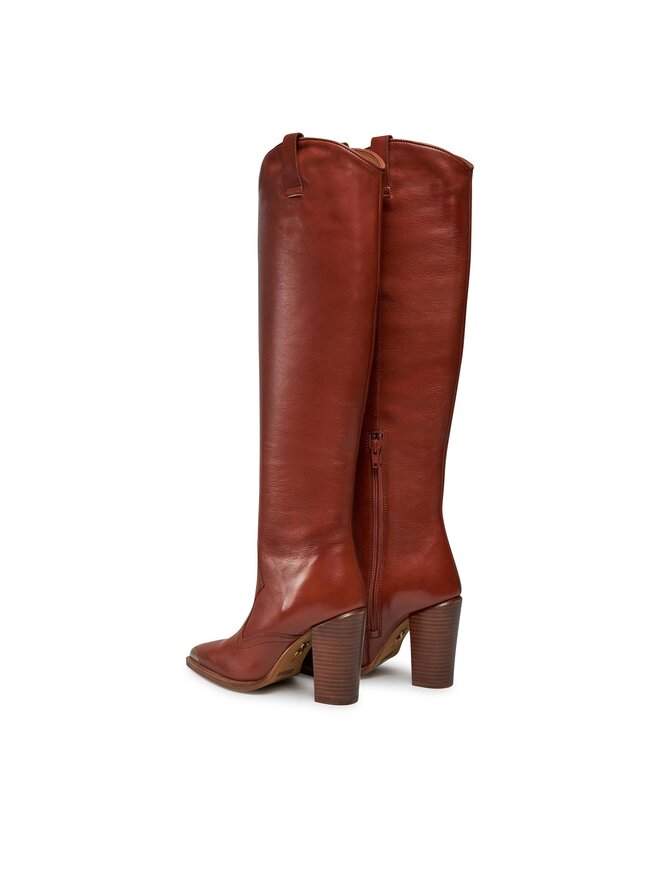 Bronx Zimski škornji Bronx High boots 14165-JJ Rjava