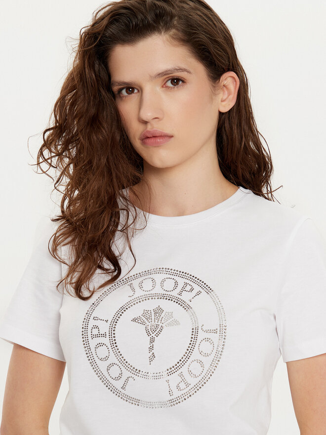 JOOP! JOOP! Póló 58  10018228 30042942 Fehér Slim Fit