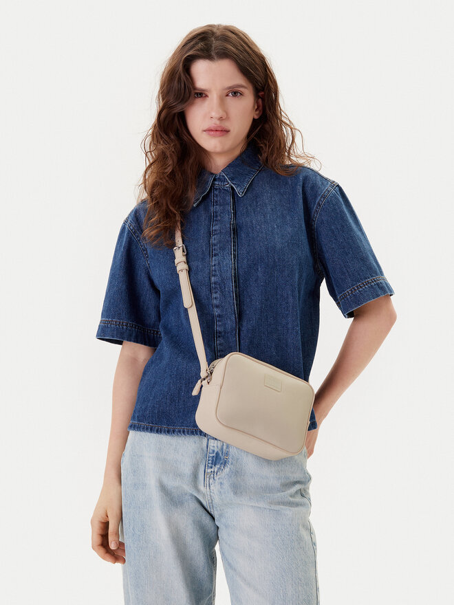 Tommy Jeans Handtasche Tommy Jeans Tjw Ess Must Camera Bag AW0AW16964 Beige