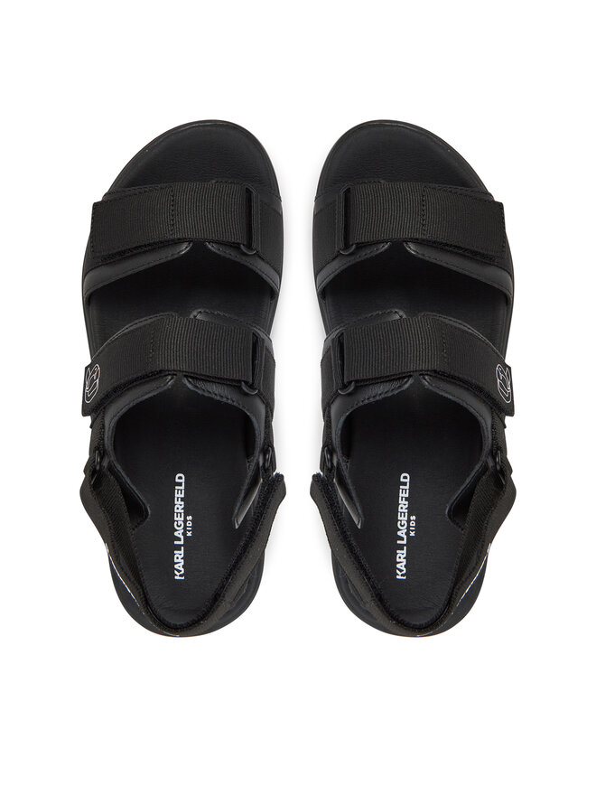 Karl Lagerfeld Kids Sandale Karl Lagerfeld Kids Z30382 S Negru