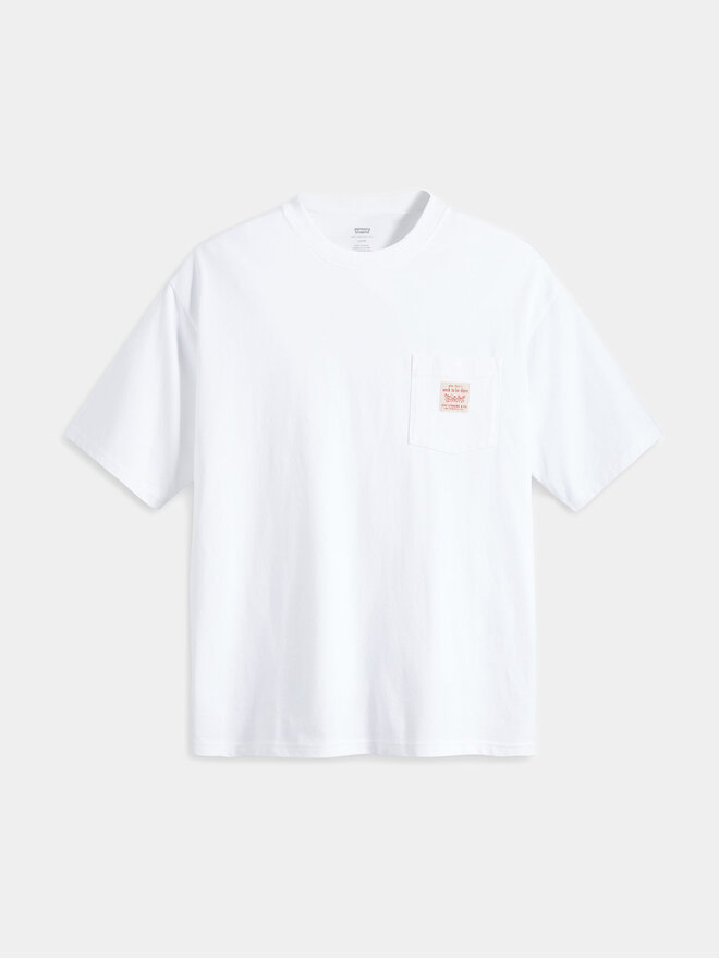 Levi's® Levi's® Marškinėliai Workwear A5850-0005 Balta Loose Fit