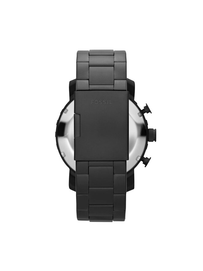 Fossil Ρολόι Fossil Nate JR1401 Μαύρο