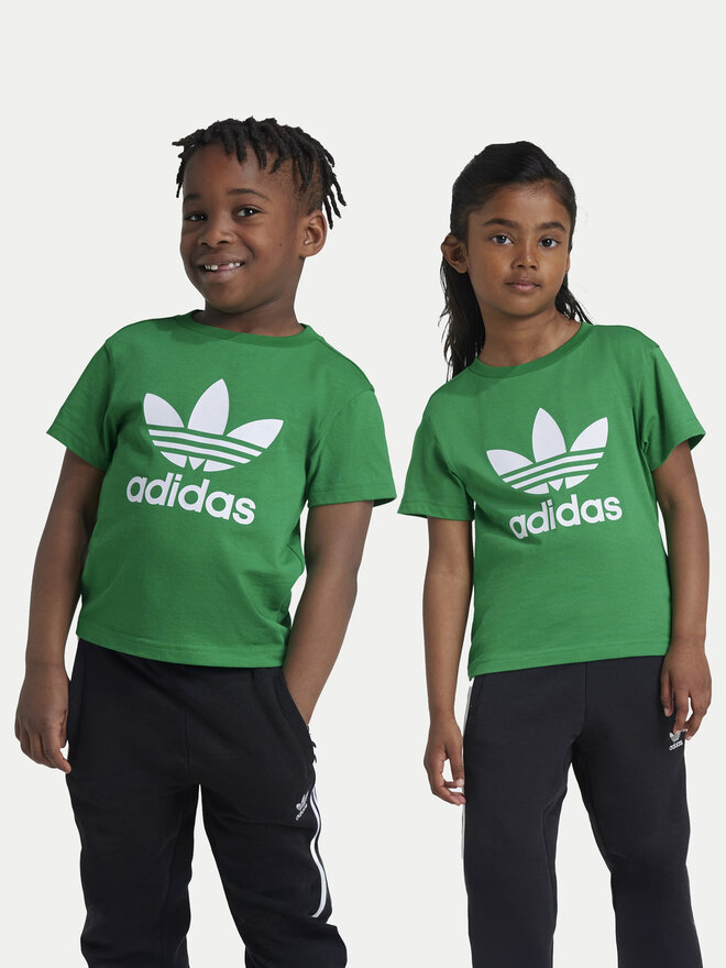 adidas adidas Camiseta adicolor Trefoil IY4013 Verde Regular Fit