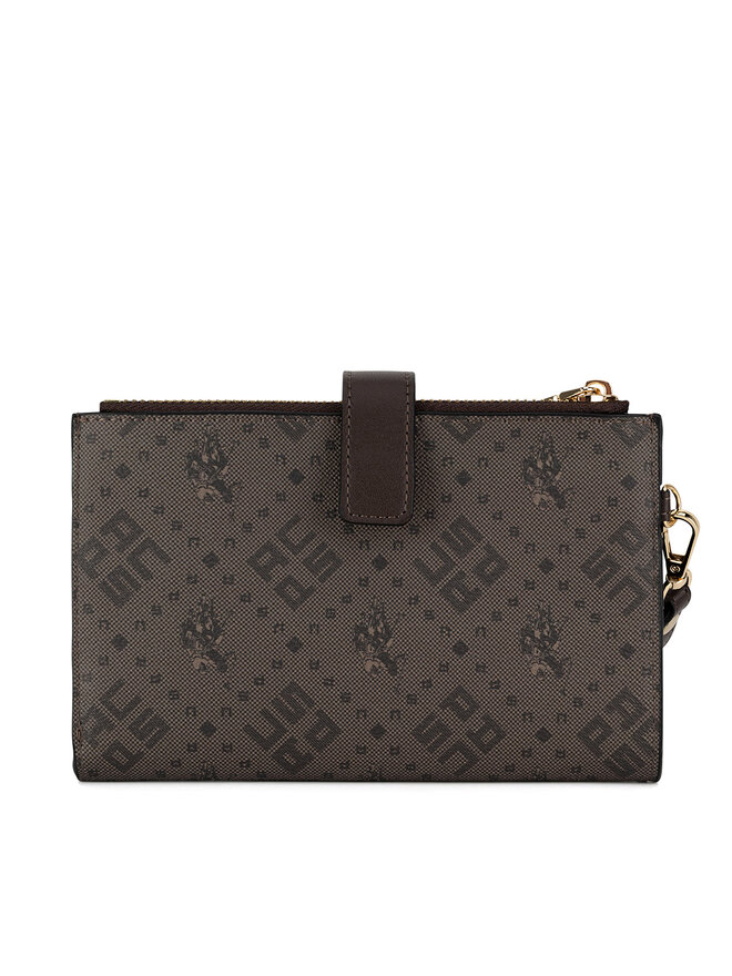 U.S. Polo Assn. Velika ženska denarnica U.S. Polo Assn. BIUXT6224WVP Rjava