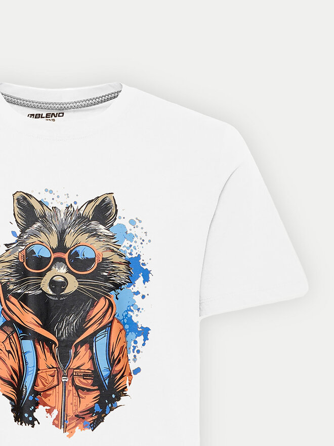 Blend Blend Футболка 20717754 Білий Regular Fit