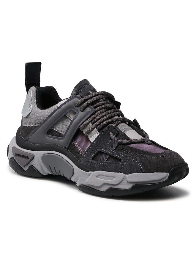 Diesel Αθλητικά Diesel S-Kipper Low Trek II Y02352 P3824 T8157 Γκρι