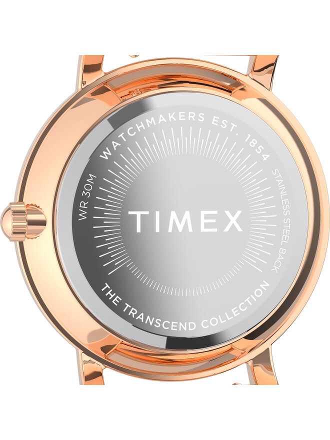 Timex Zegarek Timex City TW2V52500 Różowy