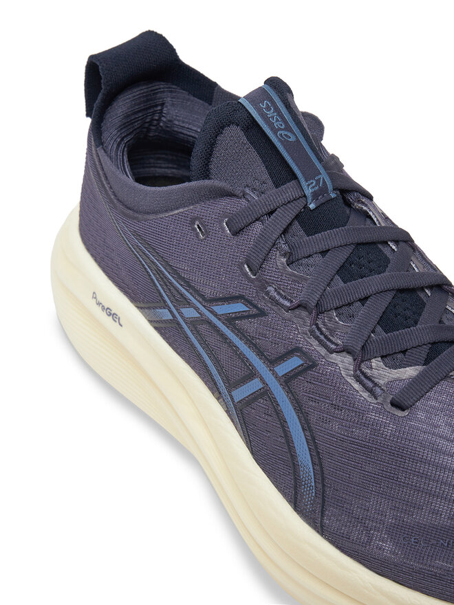 Asics Buty do biegania Asics Gel-Nimbus 27 1011B958 Granatowy