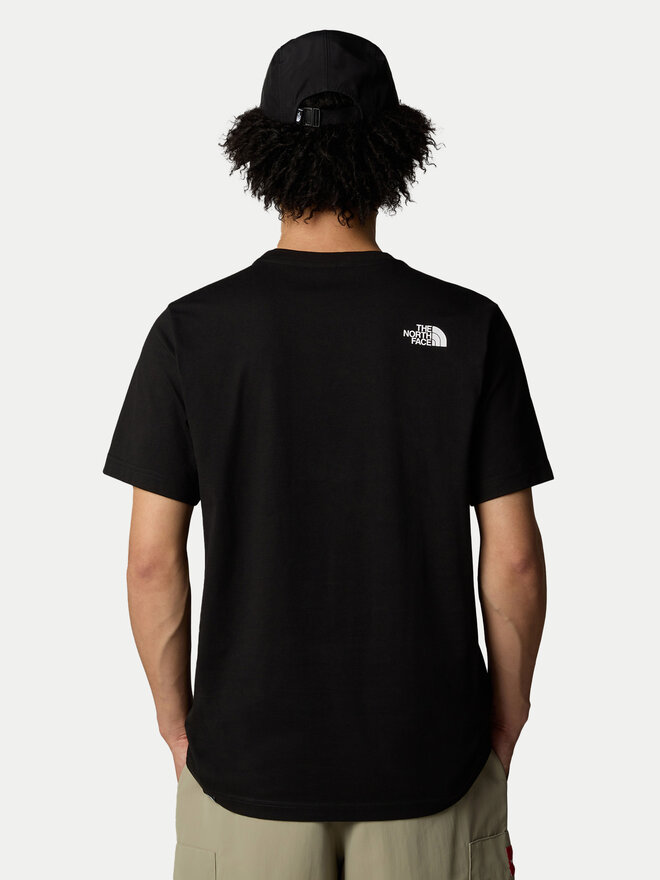 The North Face The North Face Marškinėliai Easy NF0A8A6C Juoda Regular Fit