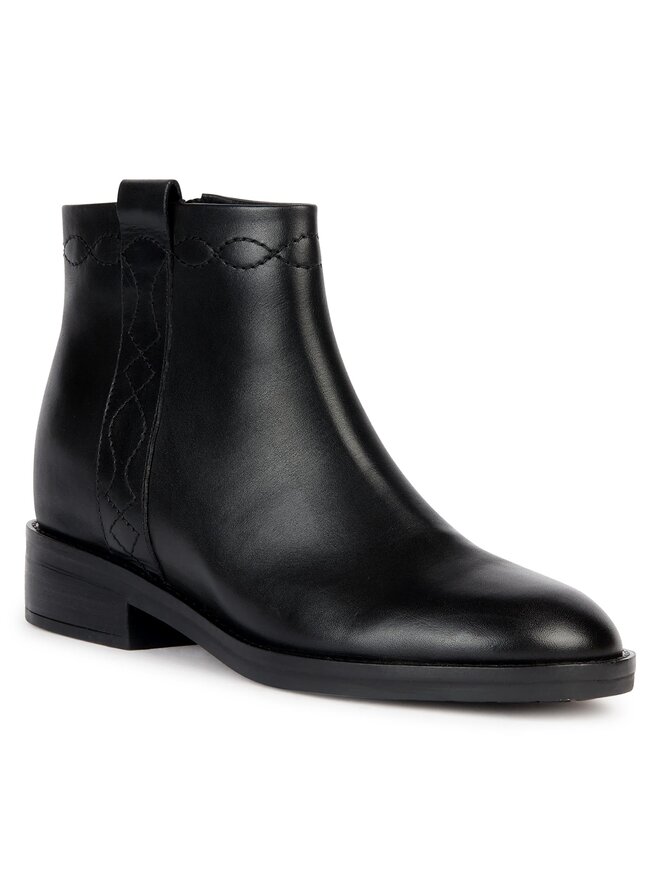Stivaletti Geox D Larysse D36TXB 00043 C9999 Nero escarpe