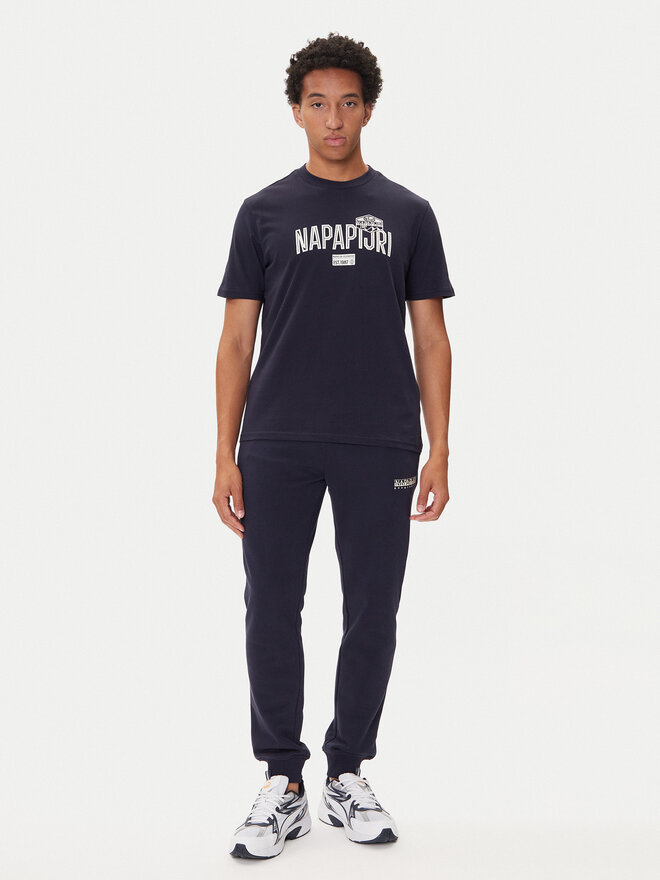 Napapijri Napapijri Camiseta S-Funes Ss NP0A88UA Azul marino Regular Fit