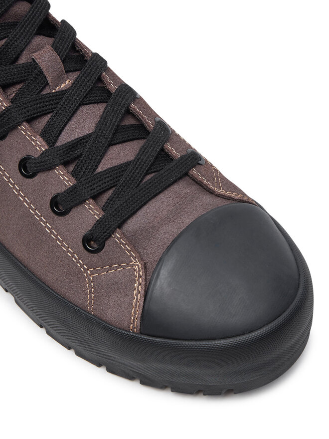 Calvin Klein Jeans Turistická obuv Calvin Klein Jeans Lugged Hybrid High Laceup Auth YM0YM01092 Hnědá