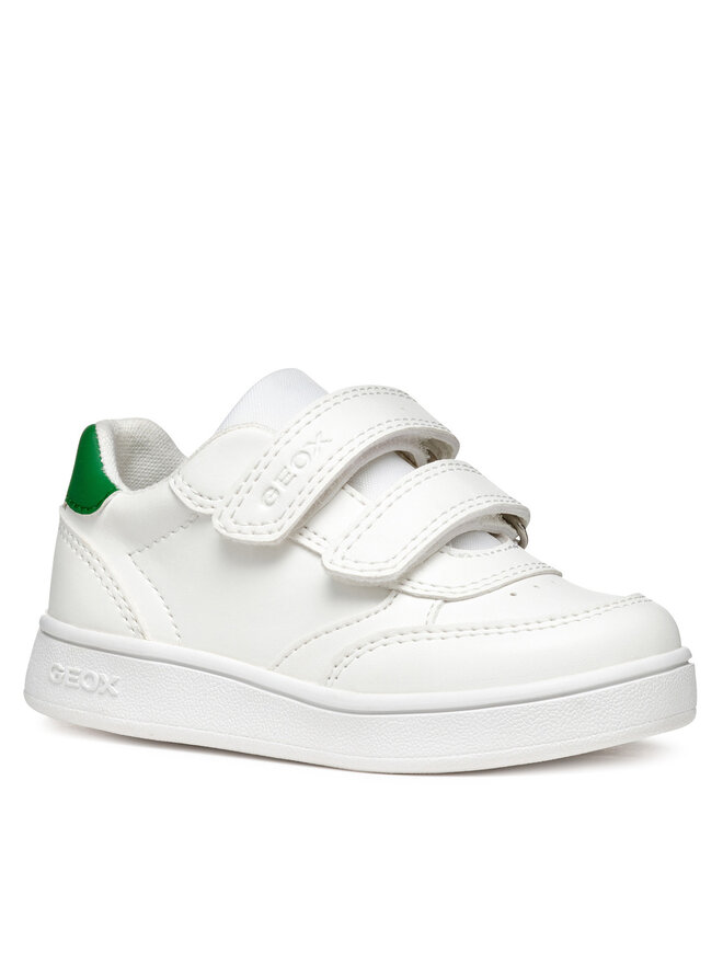 Geox Sneakersy Geox B Eclyper B555LA 054FU C0547 Biały