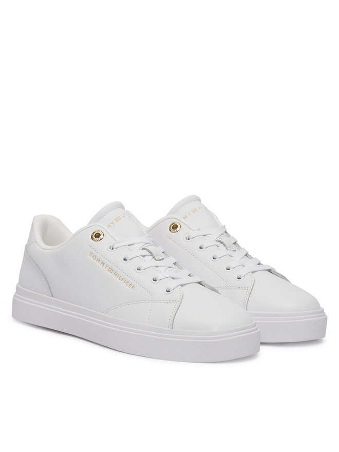 Tommy Hilfiger Sneakers Tommy Hilfiger Th Feminine Cupsole Leather FW0FW09105 Weiß