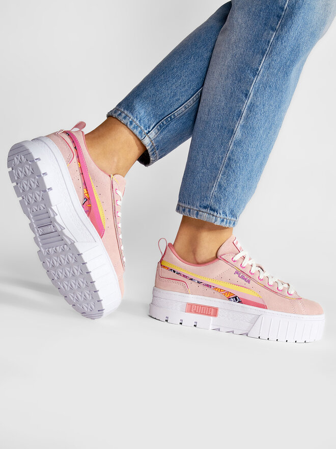 Puma Снікерcи Puma Mayze Breaking News Wns 387141 01 Рожевий