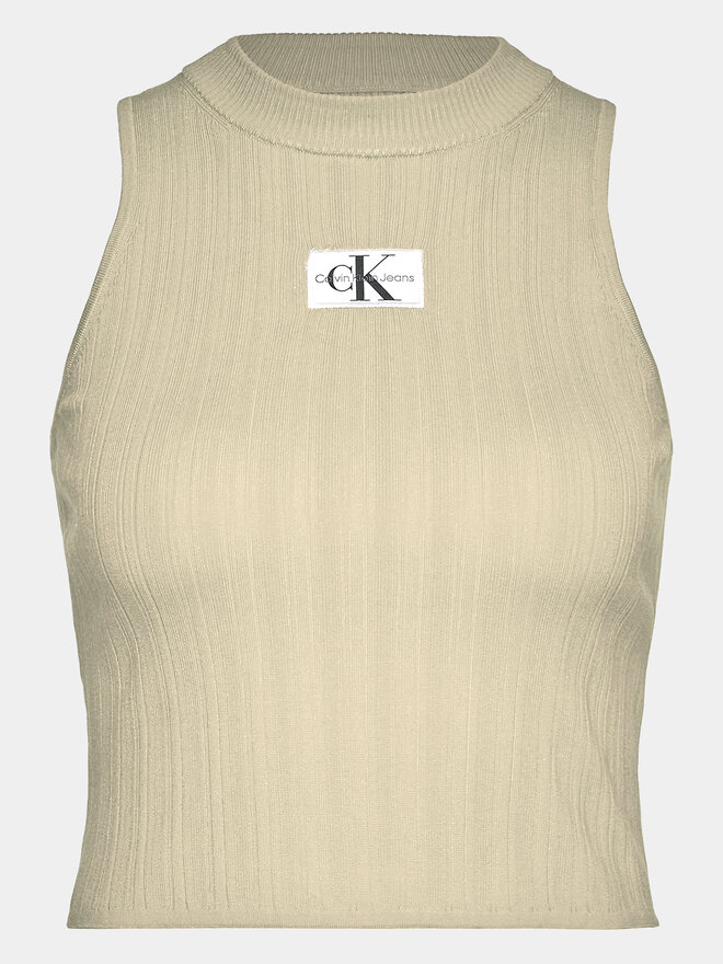Calvin Klein Jeans Calvin Klein Jeans Top Label J20J223151 Grün Slim Fit