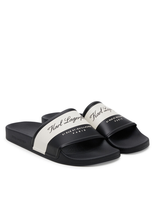 KARL LAGERFELD Şlapi KARL LAGERFELD KL70023 Negru