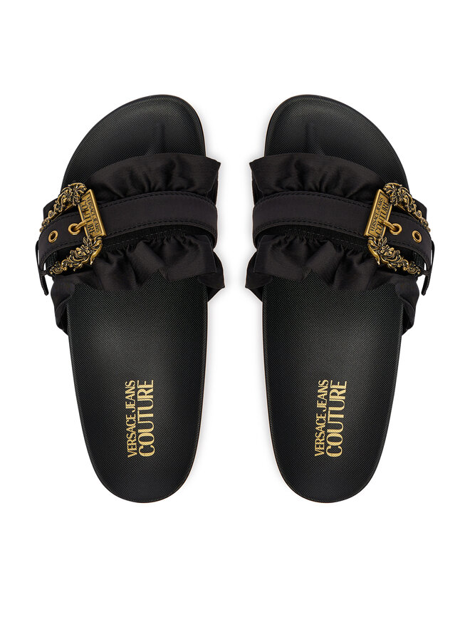 Versace Jeans Couture Pantoletten Versace Jeans Couture 80VA3SM5 Schwarz