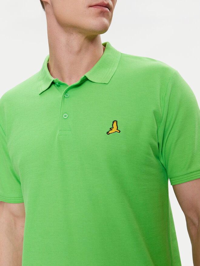 Brave Soul Brave Soul Poloshirt MPS-149IMAIB Grün Straight Fit