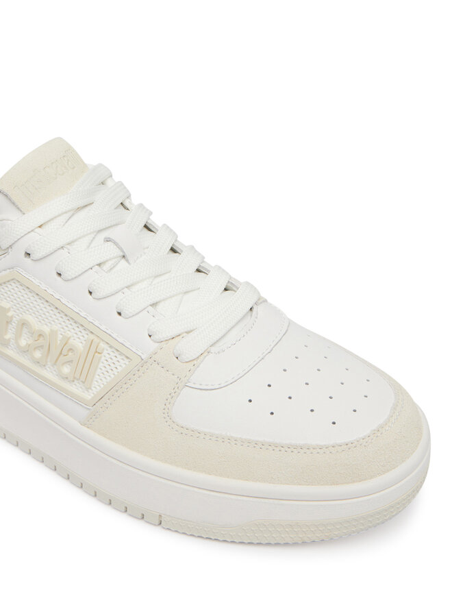 Just Cavalli Снікерcи Just Cavalli 80QA3SM1 ZPC09 Білий