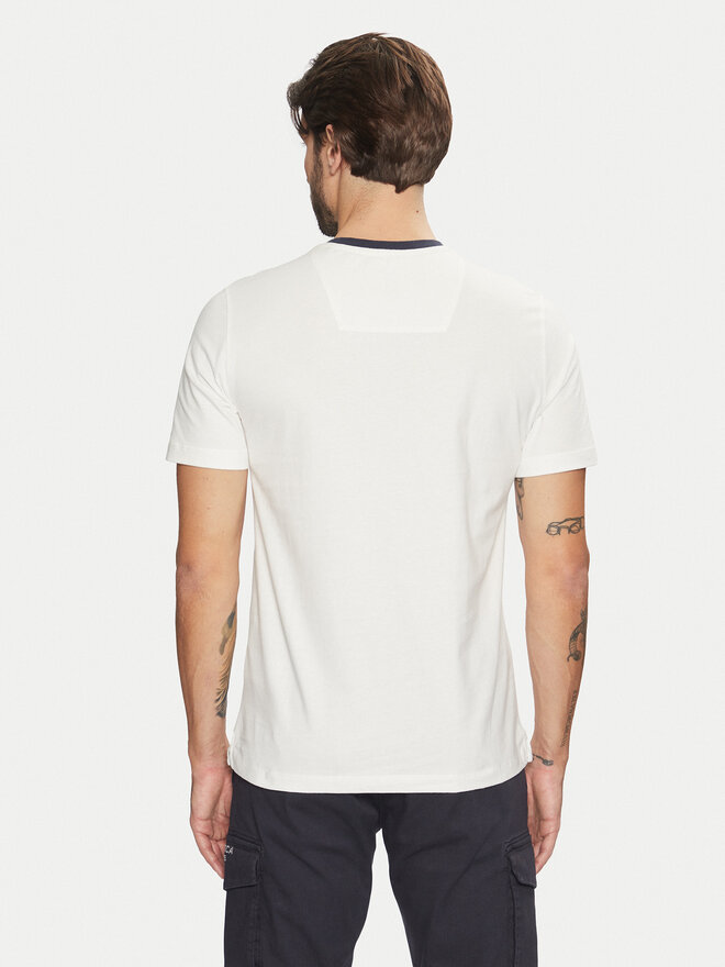 Aeronautica Militare Aeronautica Militare Camiseta 242TS2331J662 Blanco Regular Fit