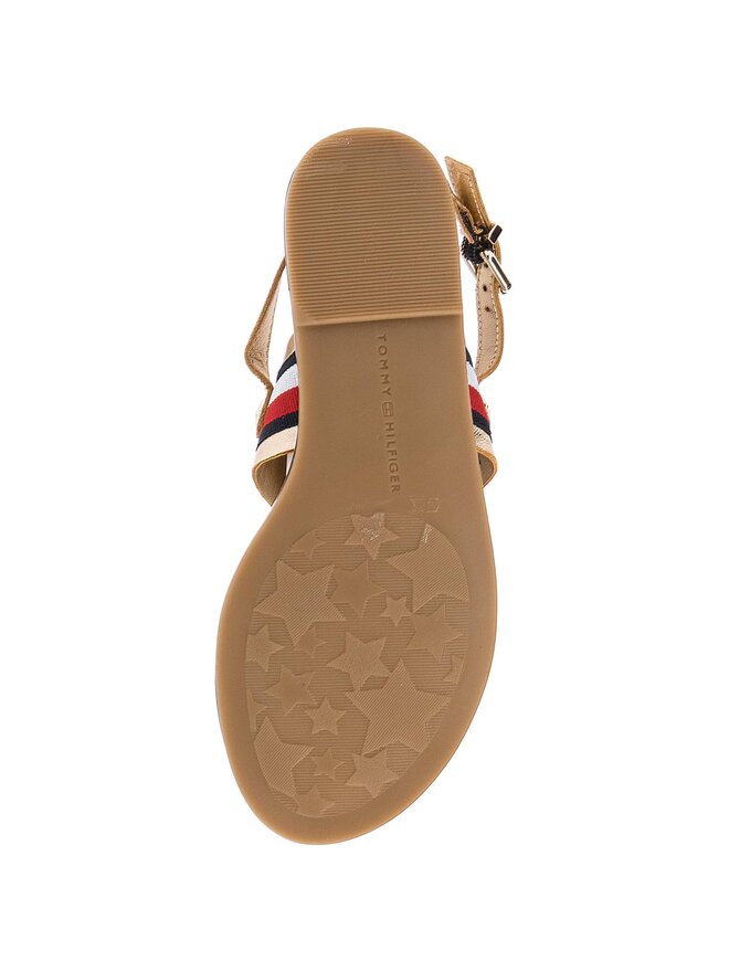 Flat sandal corporate ribbon hot sale