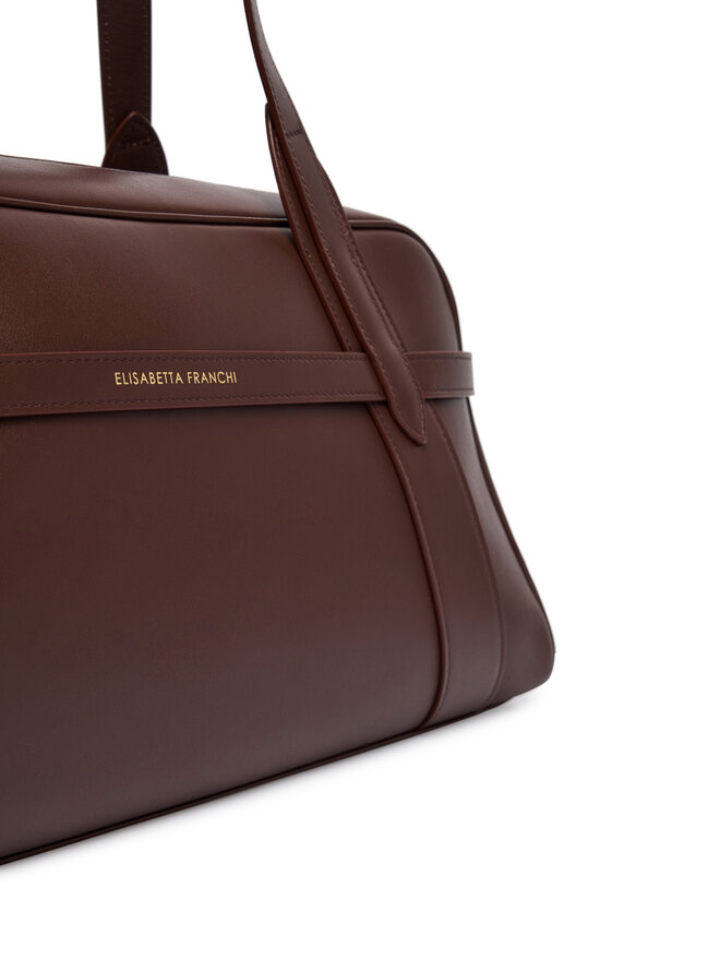 Elisabetta Franchi Handtasche Elisabetta Franchi BS-31N-62E2-V1000 Dunkelbraun