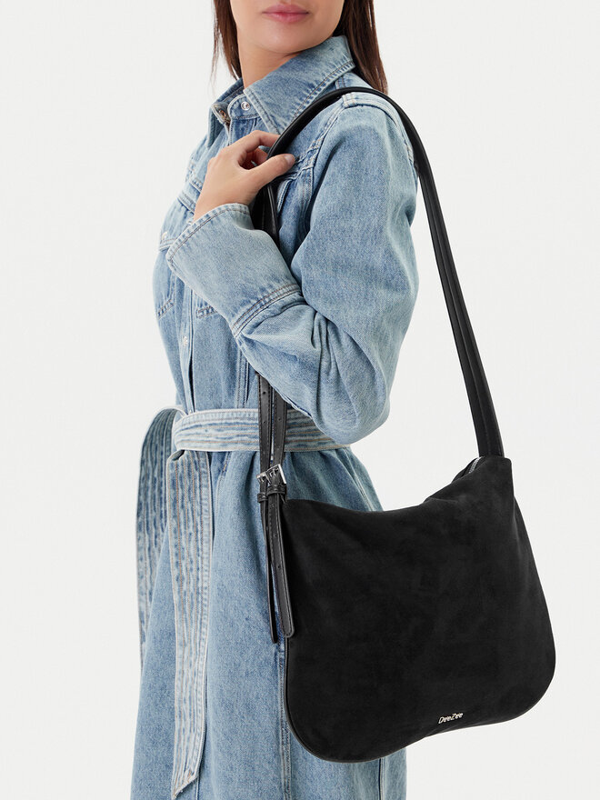 DeeZee Handtasche DeeZee C-DZE-S-009-08 Schwarz