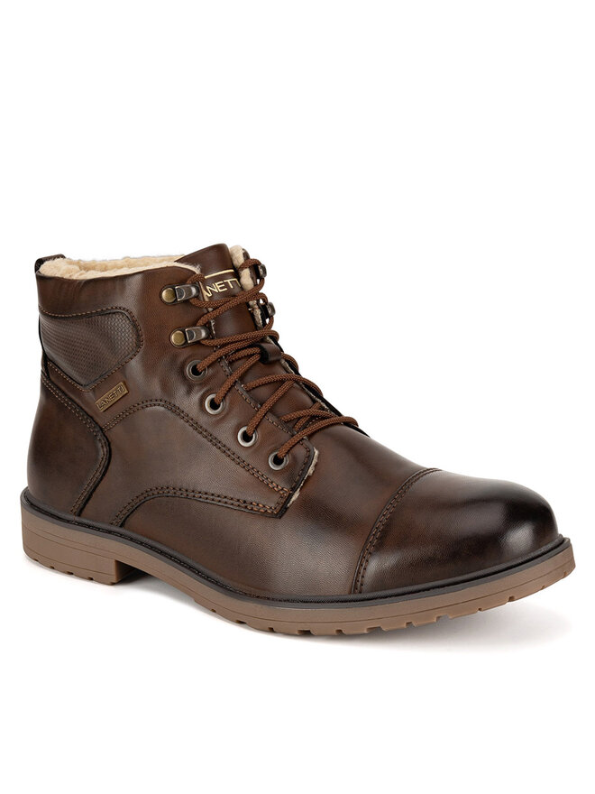 Lanetti Черевики Lanetti MBS-6997-10 Коричневий