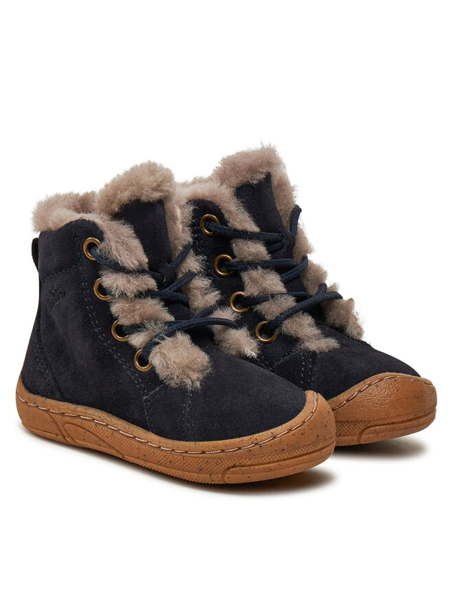 Froddo Šnurovacia obuv Froddo Minni Suede Laces G2110140-4 M Modrá