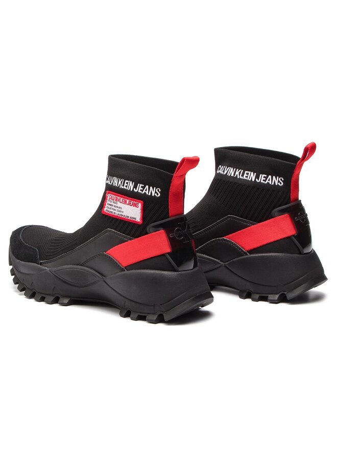 Sneakers Calvin Klein Jeans Tray S0587 Noir chaussures