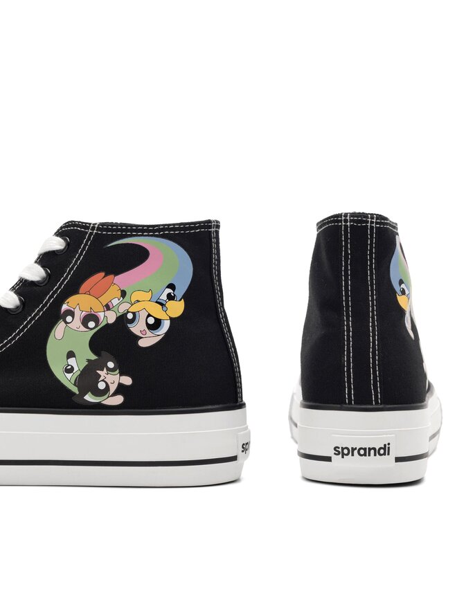 Sprandi Teniși Sprandi GP40-AW23-119WBPPG-A Negru