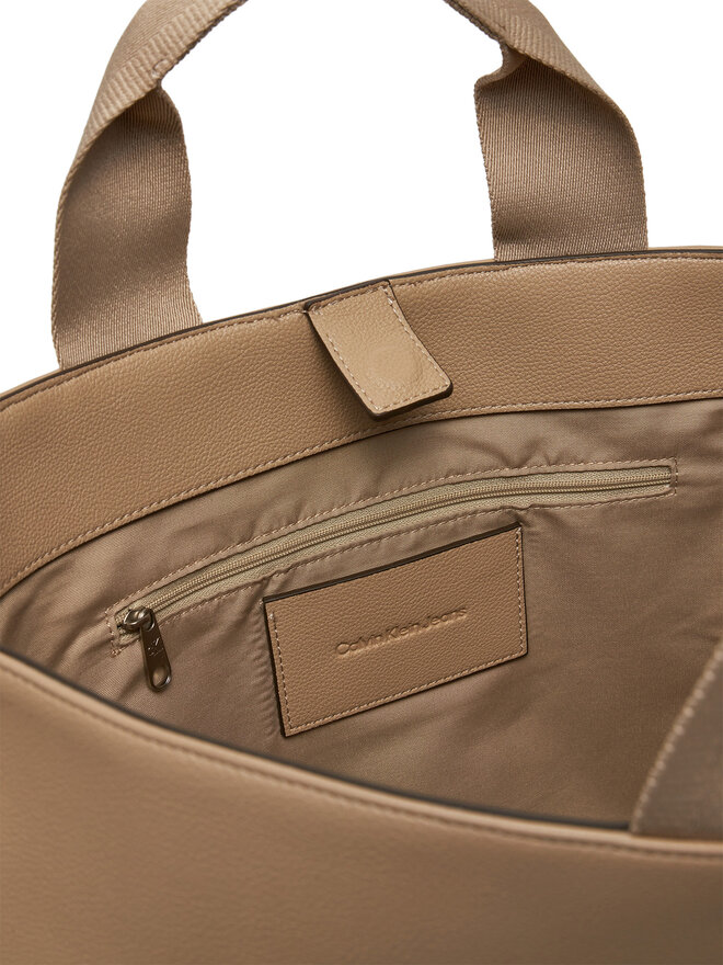 Calvin Klein Jeans Τσάντα Calvin Klein Jeans Ultralight Tote Pu LV04K3132G Μπεζ