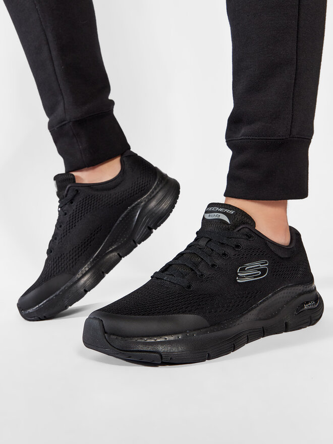 Skechers Sneakersy Skechers Arch Fit 232040/BBK Czarny