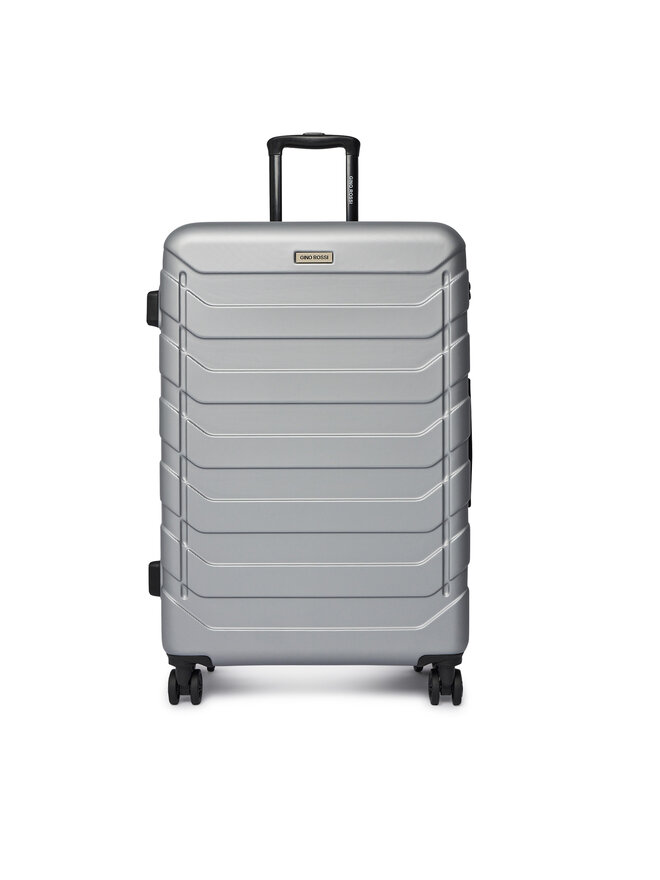 Gino Rossi Didelis lagaminas Gino Rossi GIN-L-003-05-SILVER Sidabrinė