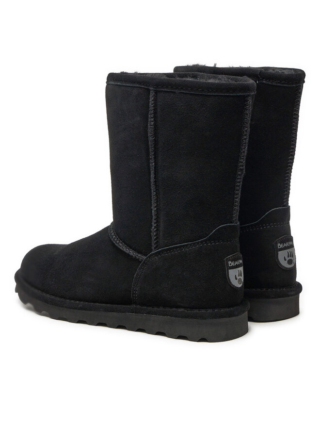 Bearpaw Μπότες Χιονιού Bearpaw Elle Short 1962W Μαύρο