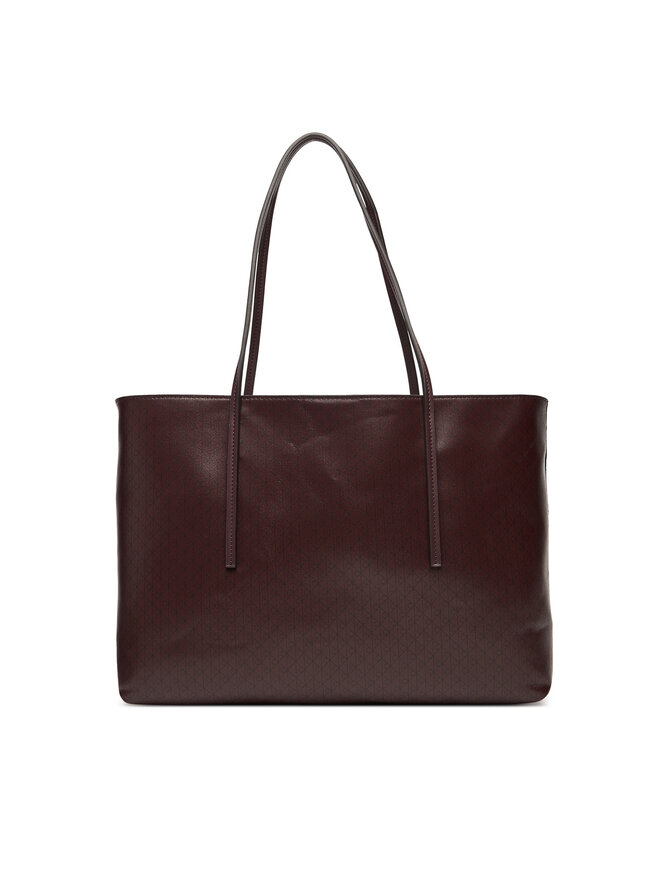 Calvin Klein Сумка Calvin Klein Emblem Aop Tote W/ Pouch LV04F3266G Бордовий
