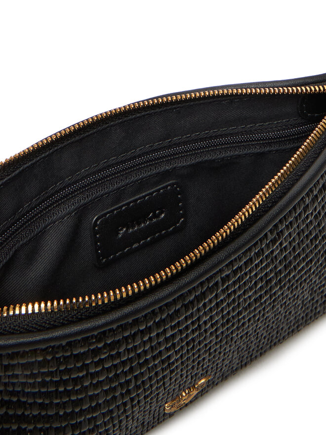PINKO Kabelka PINKO Flat Horizontal Mini PE 25 PCPL 104277 A2CF Černá