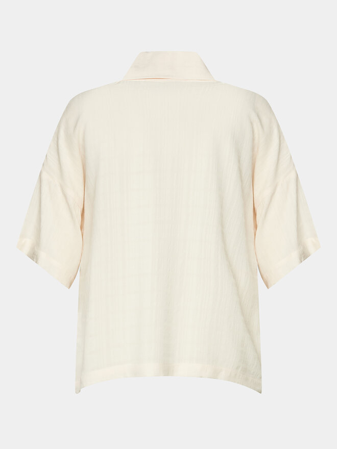 Femilet by Chantelle Femilet by Chantelle Pyjama-T-Shirt Layla FNAGJ5 Écru Regular Fit