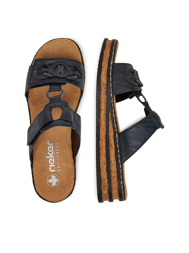 Rieker Pantoletten Rieker 62936-14 Dunkelblau