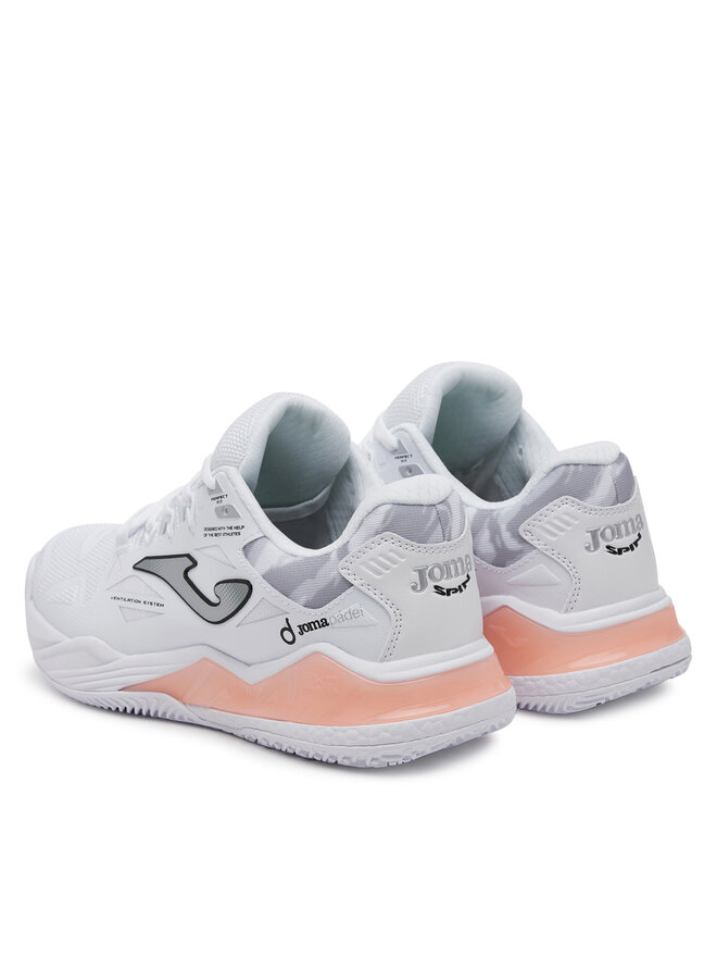 Joma Čevlji za tenis Joma Spin 2502 TSPILS2502O Bela