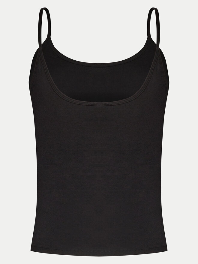 Gina Tricot Gina Tricot Τοπ 22470 Μαύρο Slim Fit