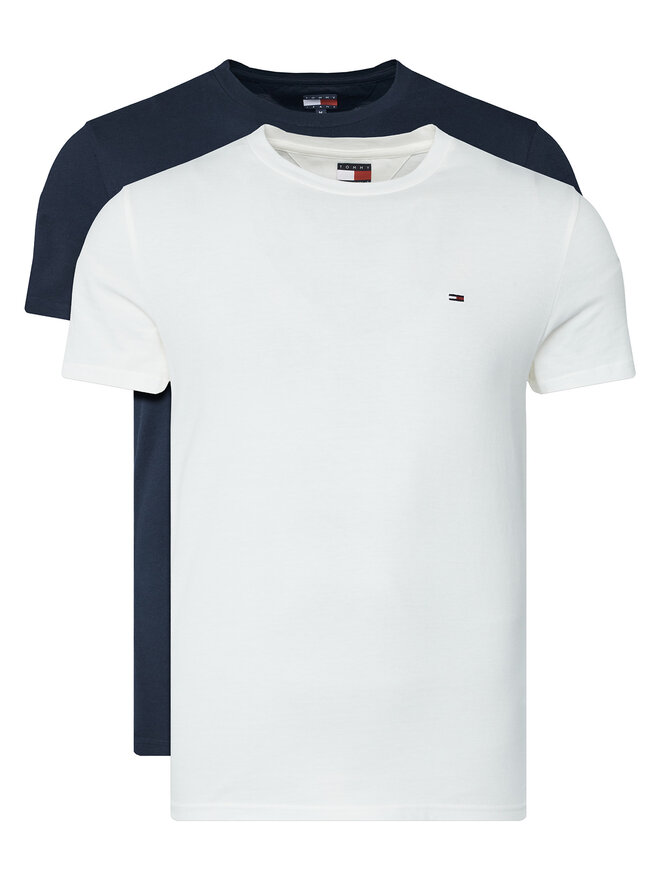 Tommy Jeans Tommy Jeans 2er-Set T-Shirts DM0DM20687 Bunt Slim Fit
