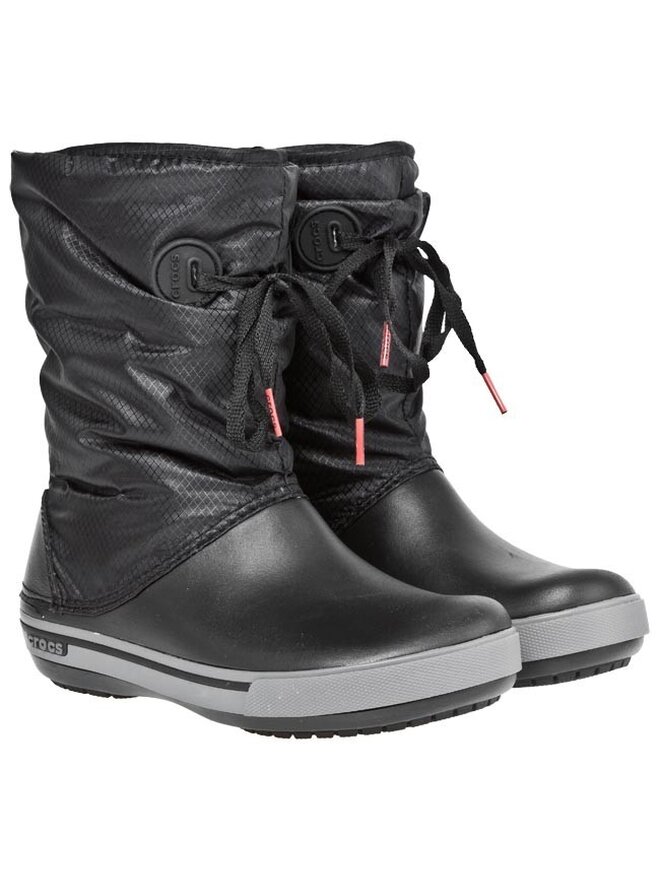 Crocs Schneeschuhe Crocs Crocband II.5 Lace Boot W 14545 Black/Charcoal