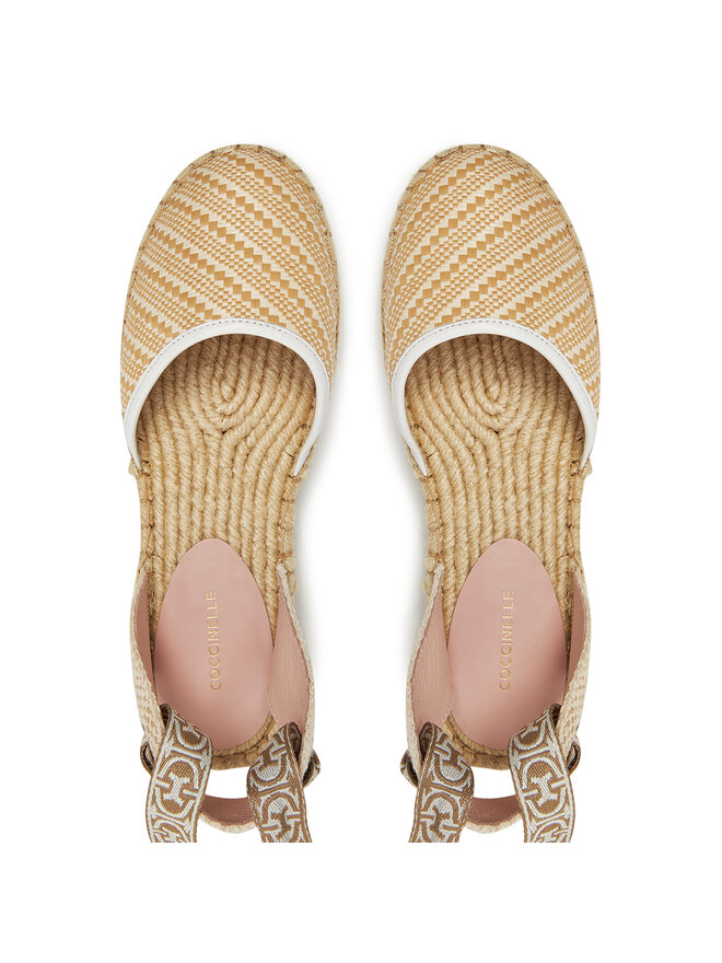 Coccinelle Espadrilles Coccinelle E4 SRK 22 02 01 Bézs