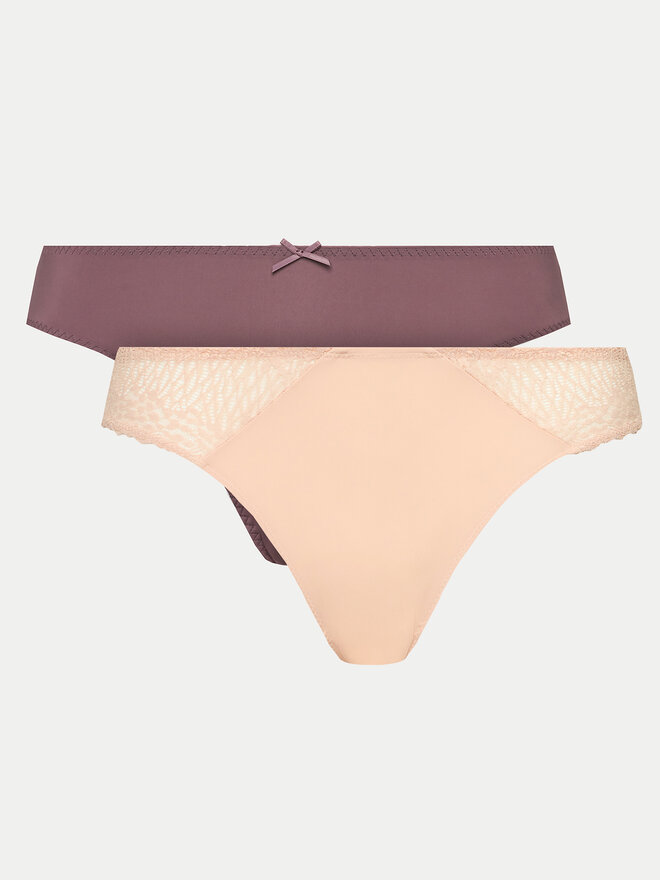 Dorina Dorina Pack de 2 braguitas clásicas Amora FXBF0053LA130 De color