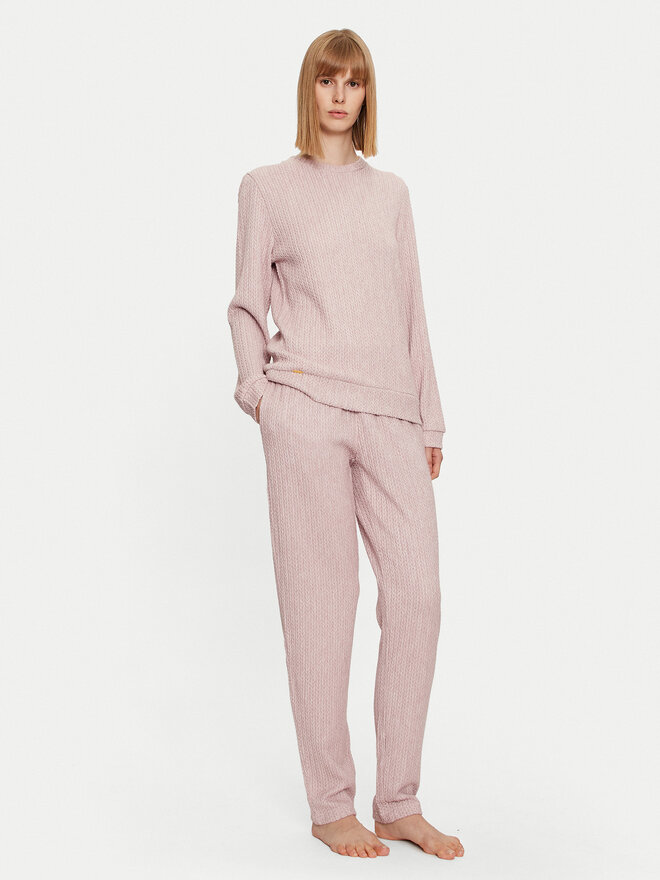 Selmark Selmark Pijama Espiga P6473 Rosa Regular Fit