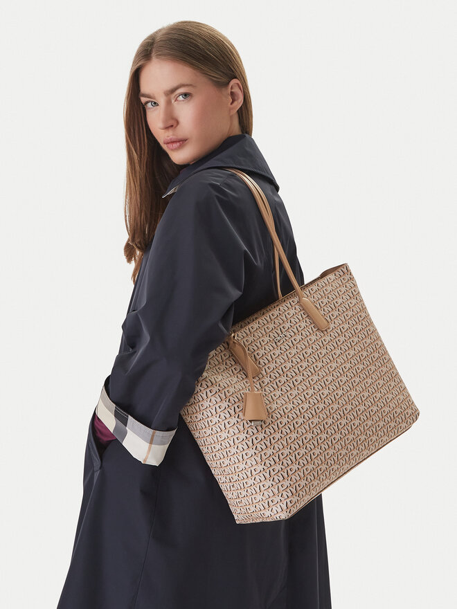 DKNY Handtasche DKNY Saige Ew Tz Tote R52A5I42 Beige