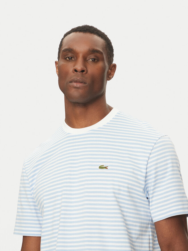 Lacoste Lacoste Camiseta TH9749 Celeste Regular Fit